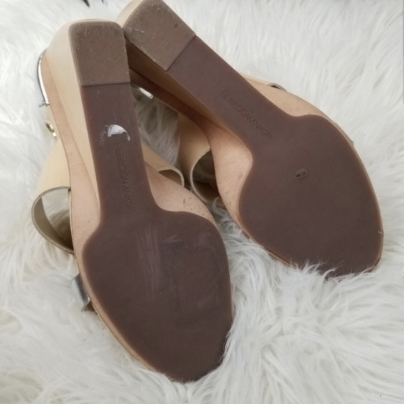 Rebecca Minkoff -sz. 9.5, stella sandle wedges - Picture 8 of 8